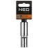NEO TOOLS Duga nasadna glava, 3/8", 14 mm